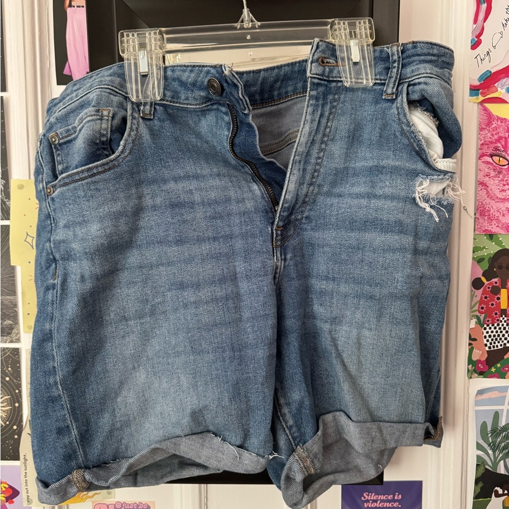 Denim Blue Women's Shorts